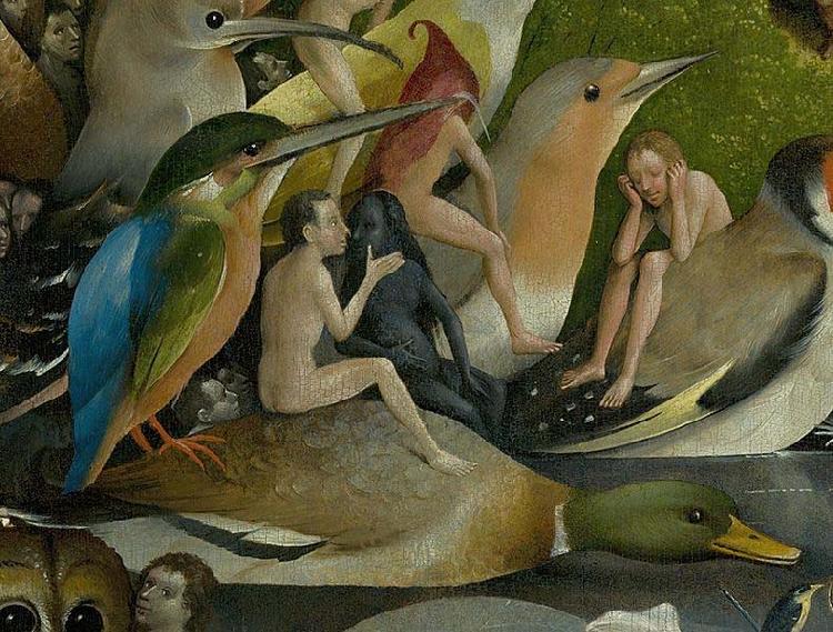 Hieronymus Bosch The Garden of Earthly Delights, central panel Sweden oil painting art